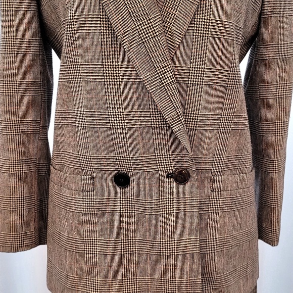 *VINTAGE* Classic Sasson Glenn Check Houndstooth Suit - Picture 2 of 7